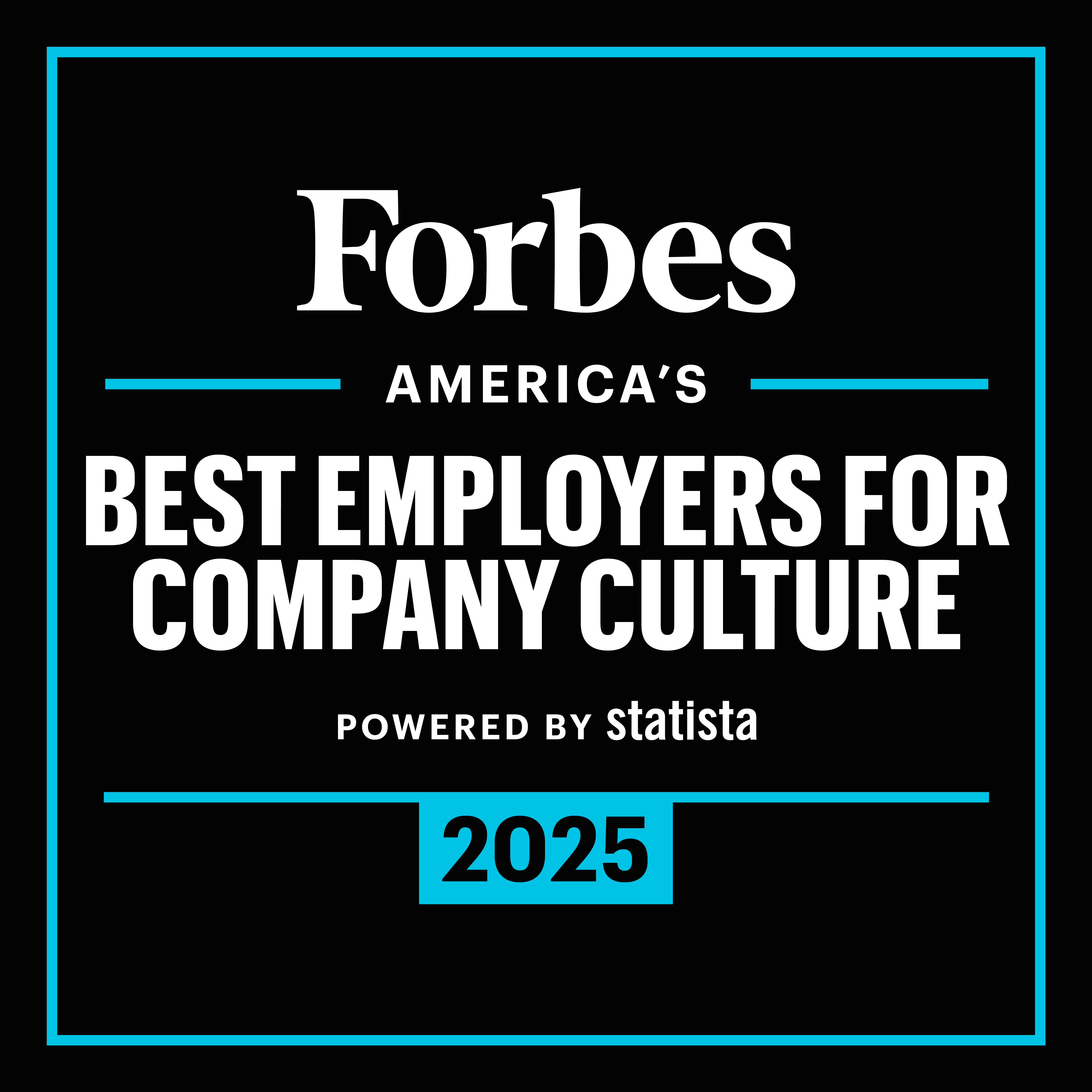 Forbes America's Best Employers for Company Culture 2025