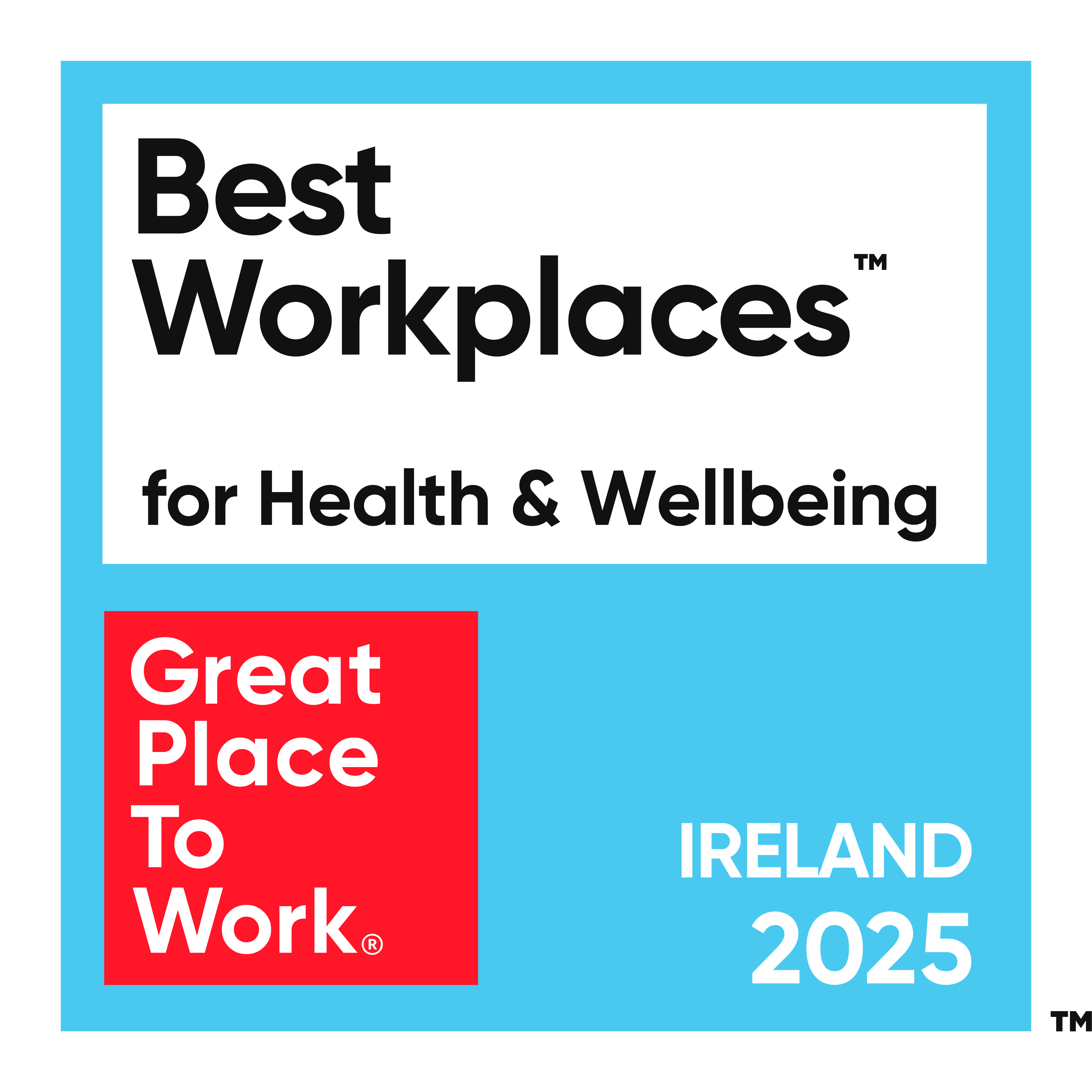 Ireland's Best Workplaces for Health & Wellbeing 2025