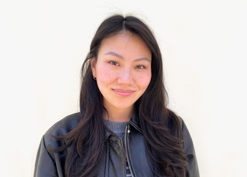 a person smiling at the camera